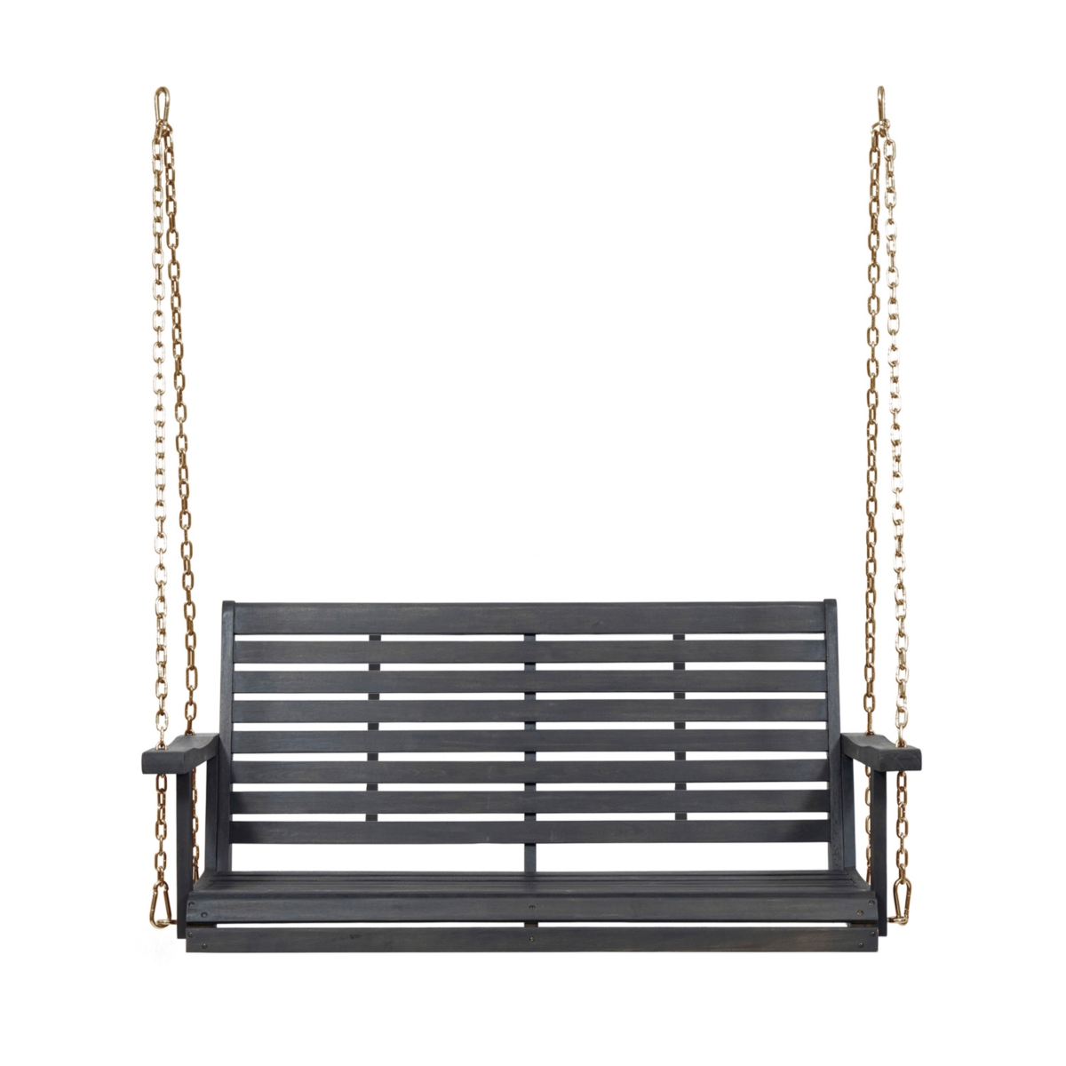 Simplie Fun Tasmania Acacia Wood Porch Swing For Relaxing Evenings