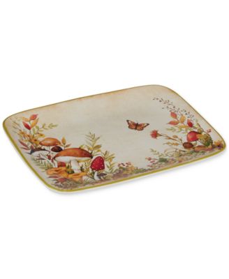 Woodland Critters Rectangular Platter