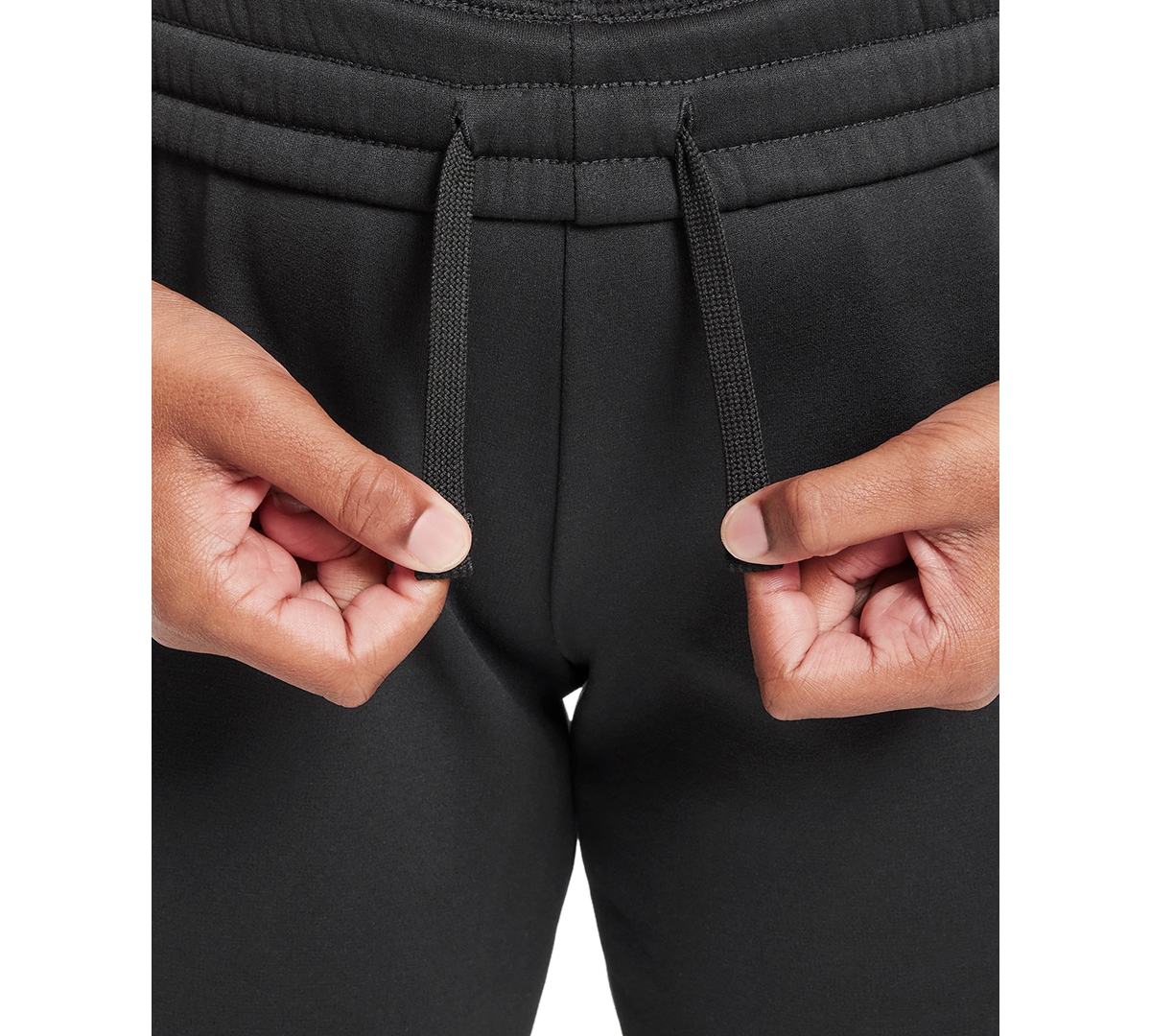 Nike Big Kids Multi Stain Repel Therma-fit Pants In Black,white