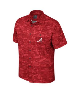 Men's Crimson Alabama Crimson Tide Ozark Button-Up Shirt