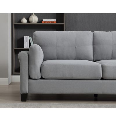79" Modern Sofa with Built-in USB & Type-C Ports