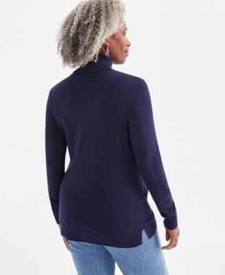 Women's Turtleneck Long-Sleeve Sweater