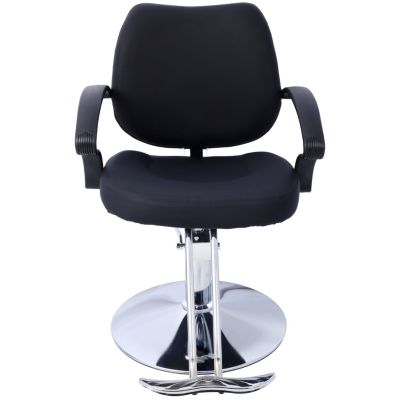 Streamdale Heavy-Duty Salon Chair with Hydraulic Pump and Barber Cape