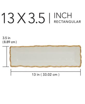 Regency Porcelain Cracker Tray