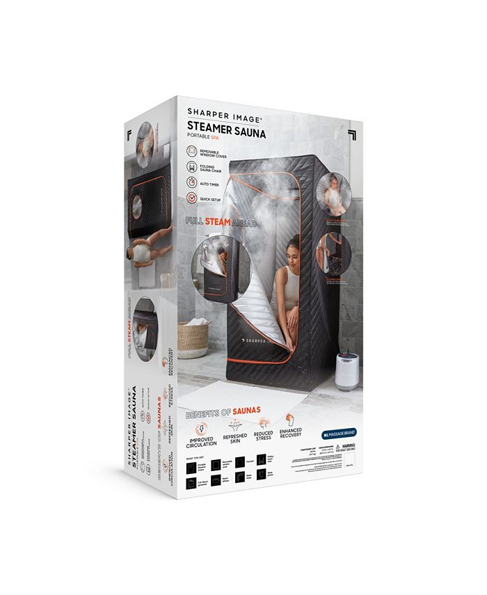 Sharper Image® Steamer Sauna Portable Spa - Black - No Size