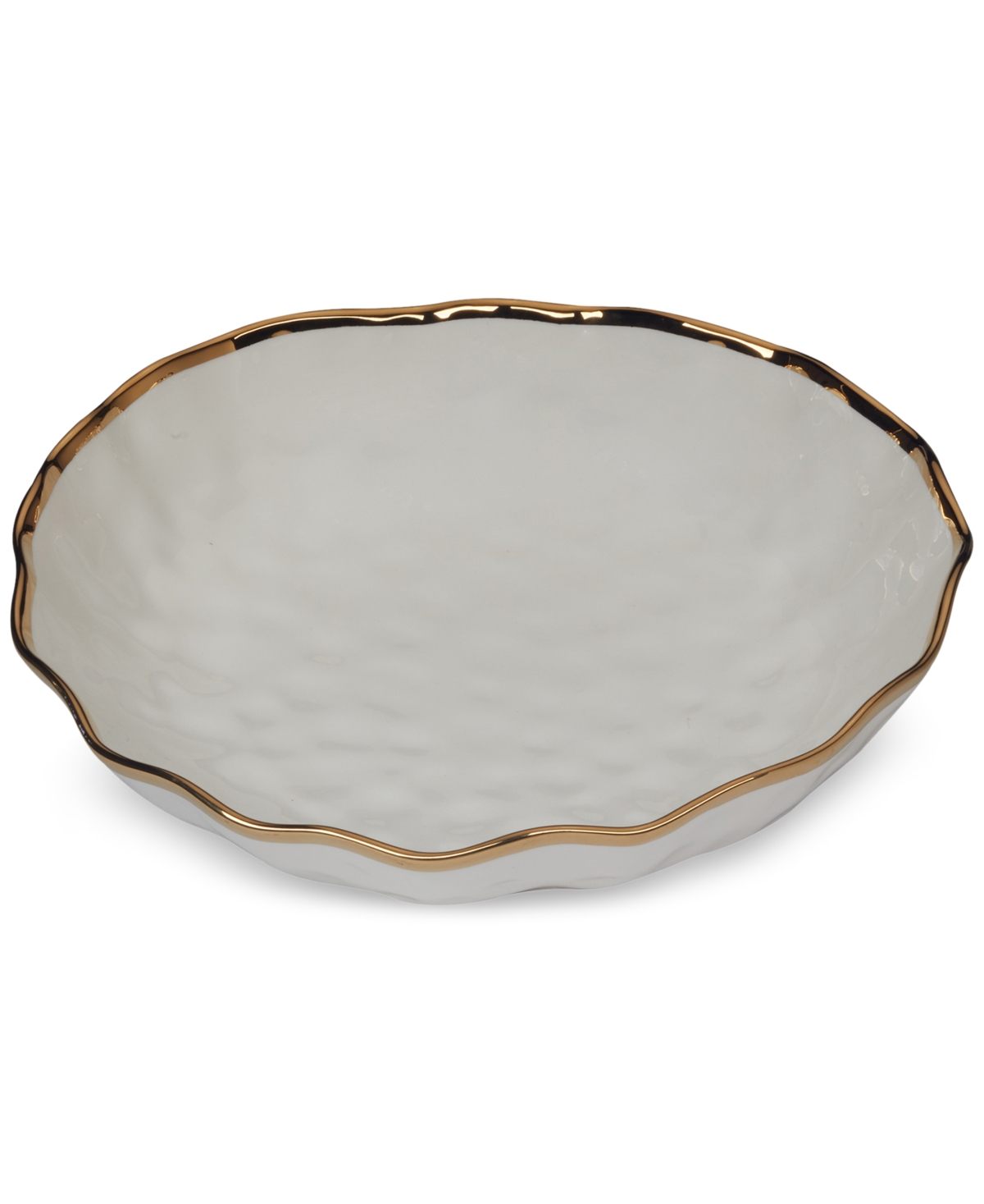 Certified International Regency Serving Bowl In Silver