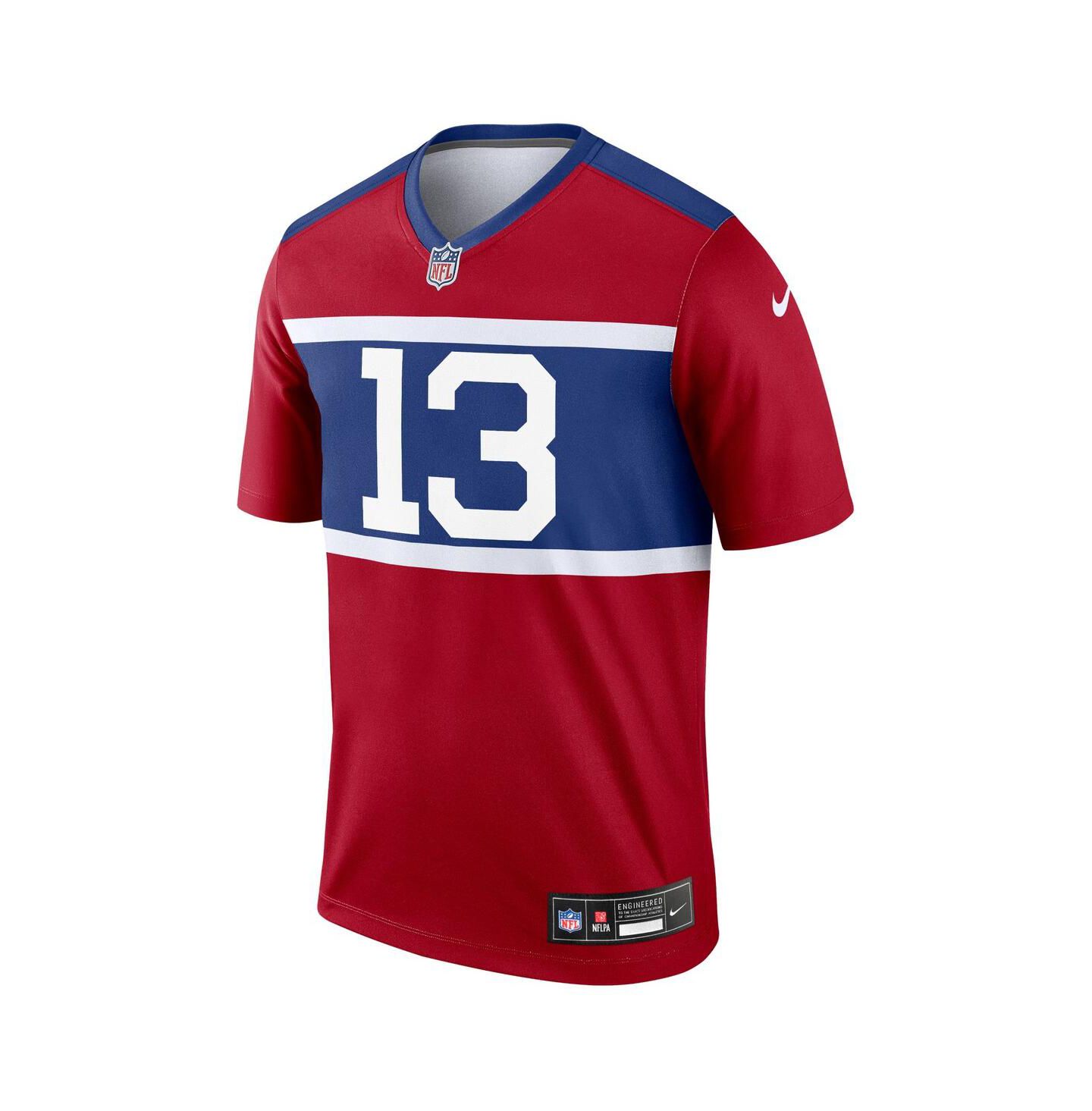 Мужской топ Nike Jalin Hyatt Century Red New York Giants Alternate Legend Player Jersey — фото 3
