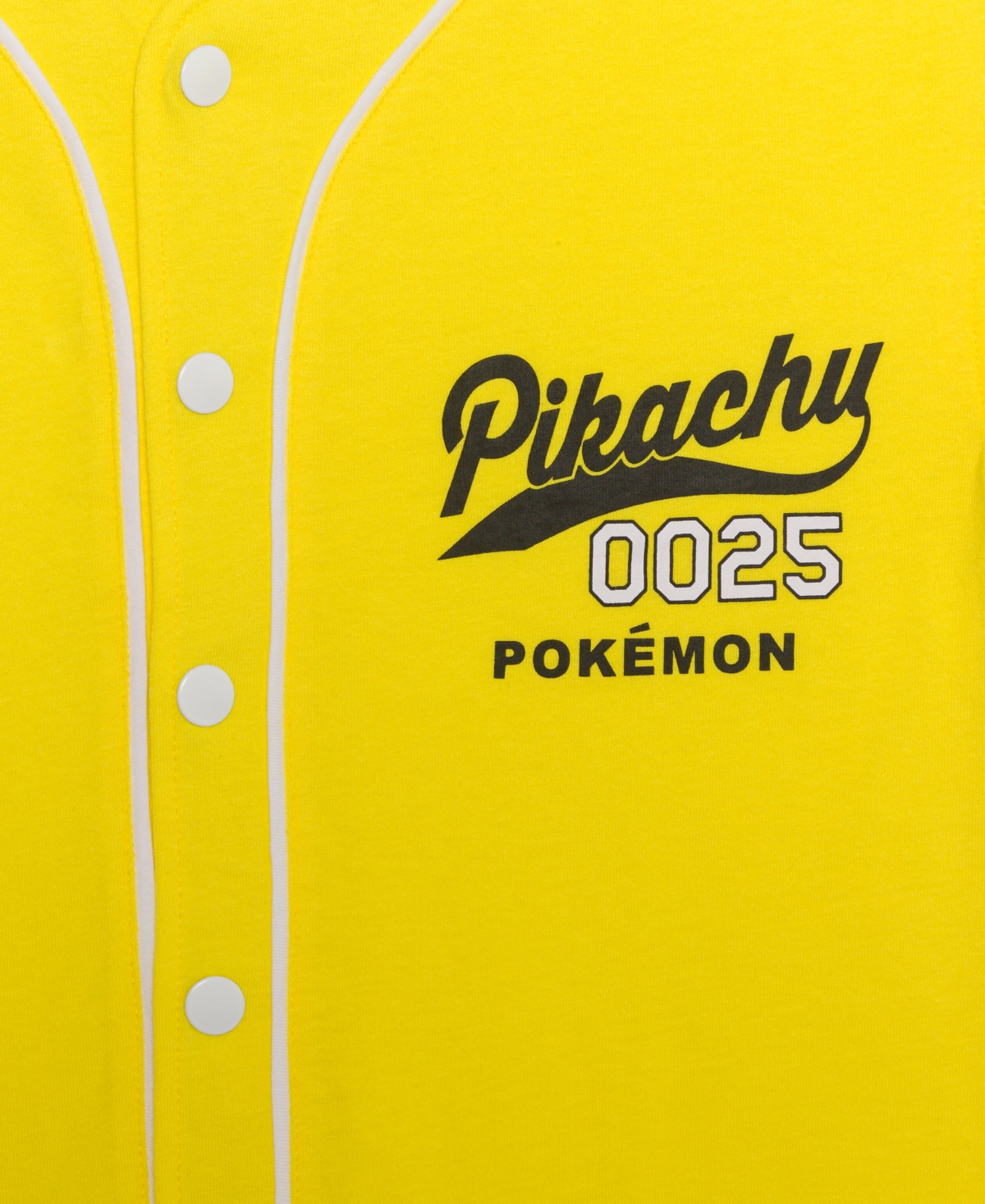 Pokemon Big Boys Baseball Graphic Tee Set -Black