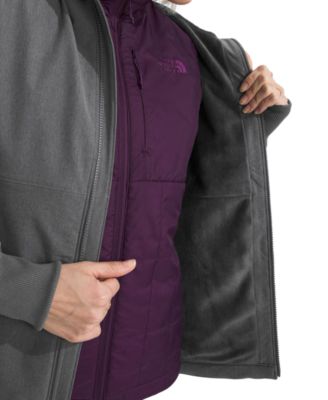 Women's Shelbe Raschel Zip-Front Fleece-Lined Hoodie Jacket