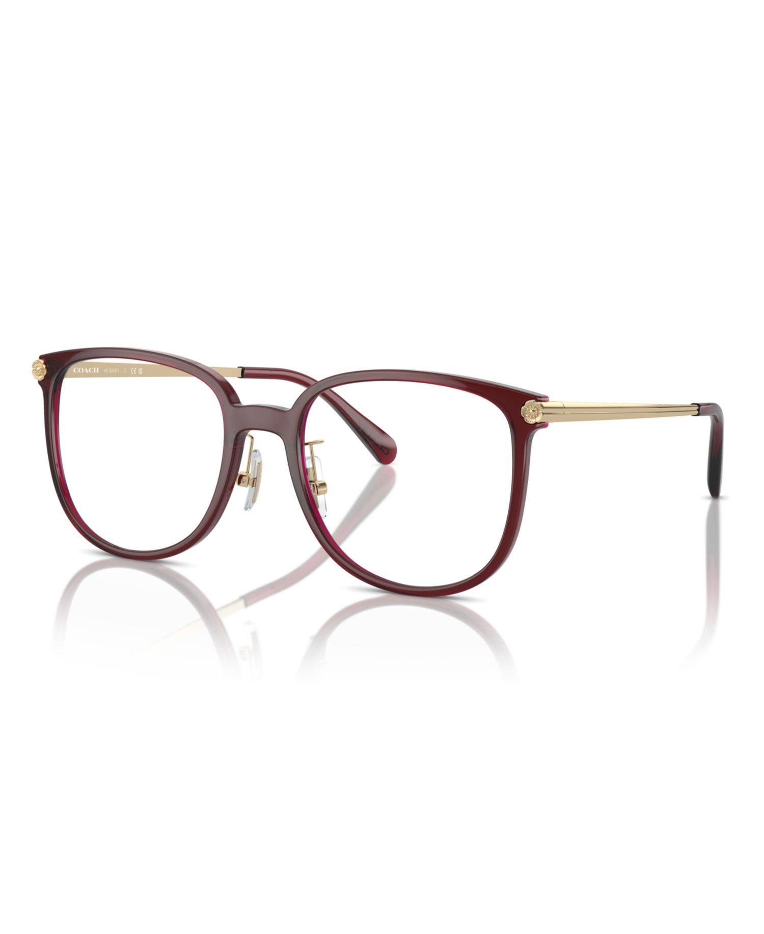 Woman Square Plastic HC6241D Eyeglasses
