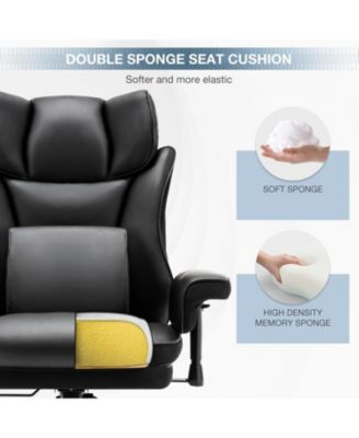 400lbs Ergonomic Office Chair with Massage Lumbar Support