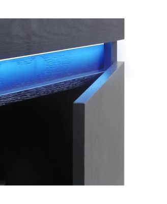 Modern 30" Bathroom Vanity with Radar Light, Storage, Metal Legs