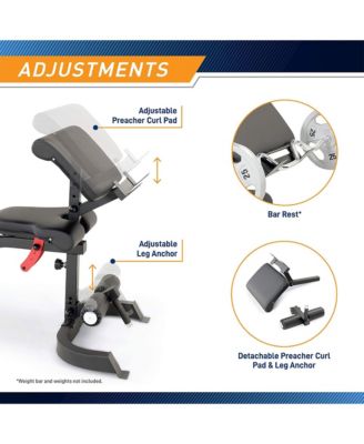 SM-7409 Smith Machine Cage Multi Purpose Home Gym Training System, White