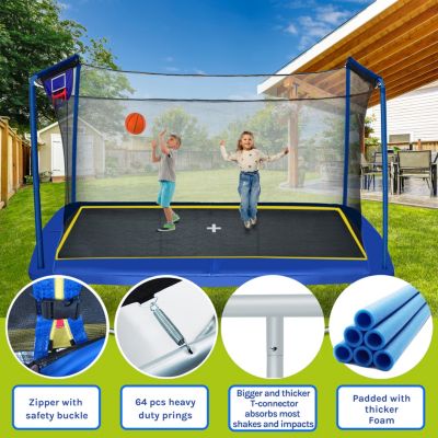Streamdale 8' x 12' Trampoline with Accessories
