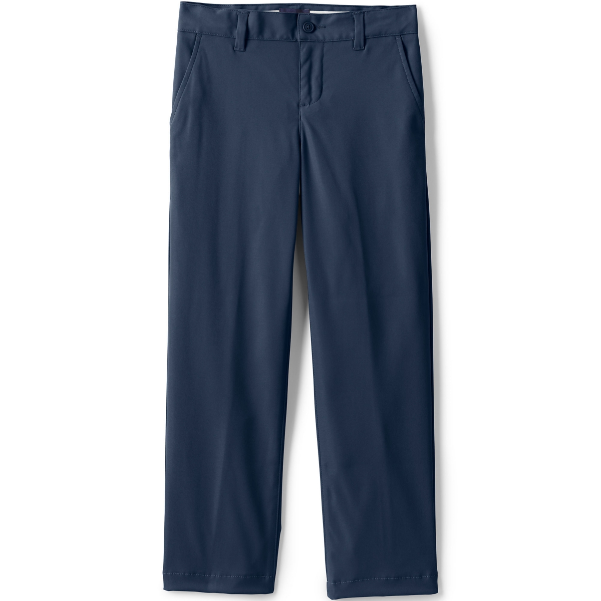 Lands' End Big Boys School Uniform Iron Knee Active Chino Pants