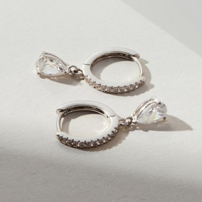 Delicate Huggie Hoops - Elise