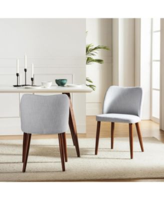 Melisa Dining Chair with Solid Wooden Legs,Set of 2