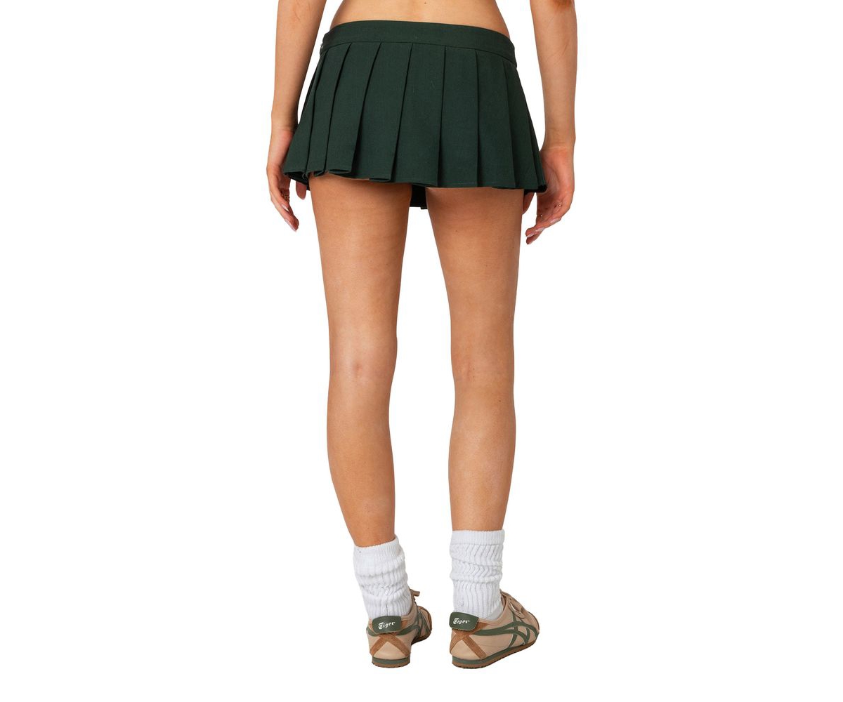 Edikted Ariana pleated micro skort
