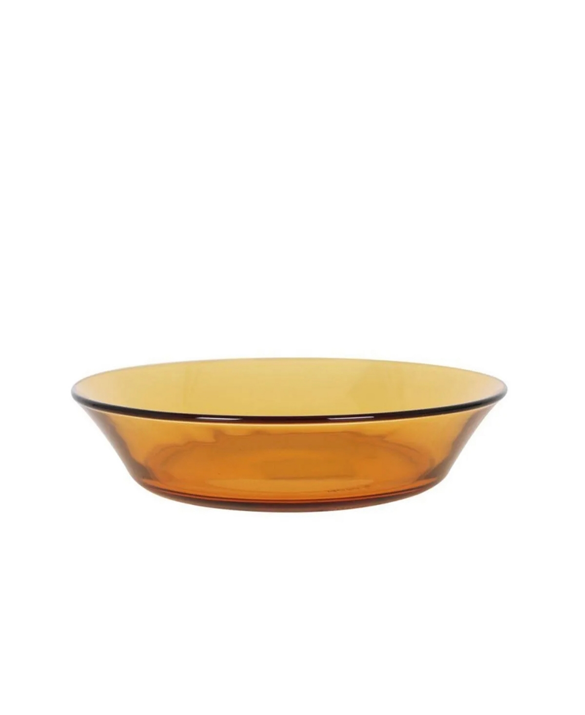 Duralex Lys Soup Plates, Set Of 6 In Amber