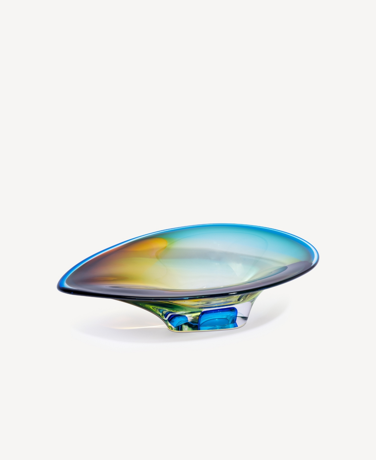 Kosta Boda Mirage Dish In Multi