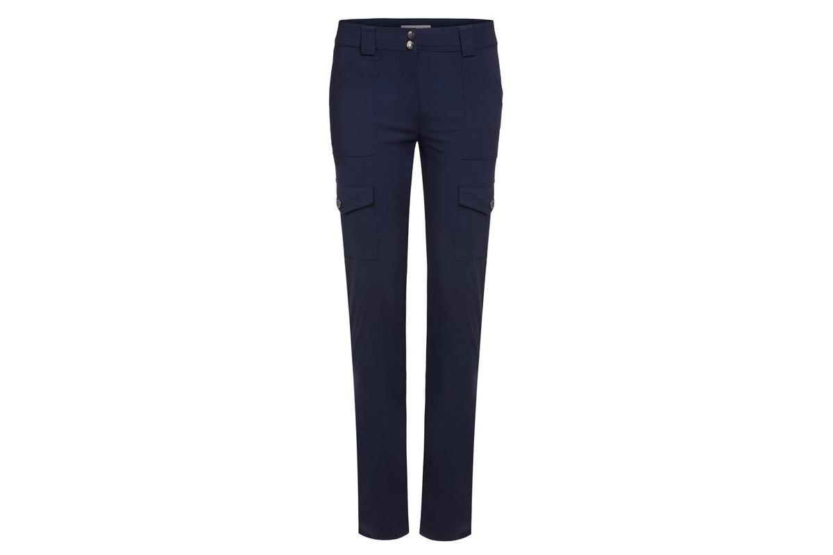 Anatomie Women's Kate Skinny Cargo Pant In Navy