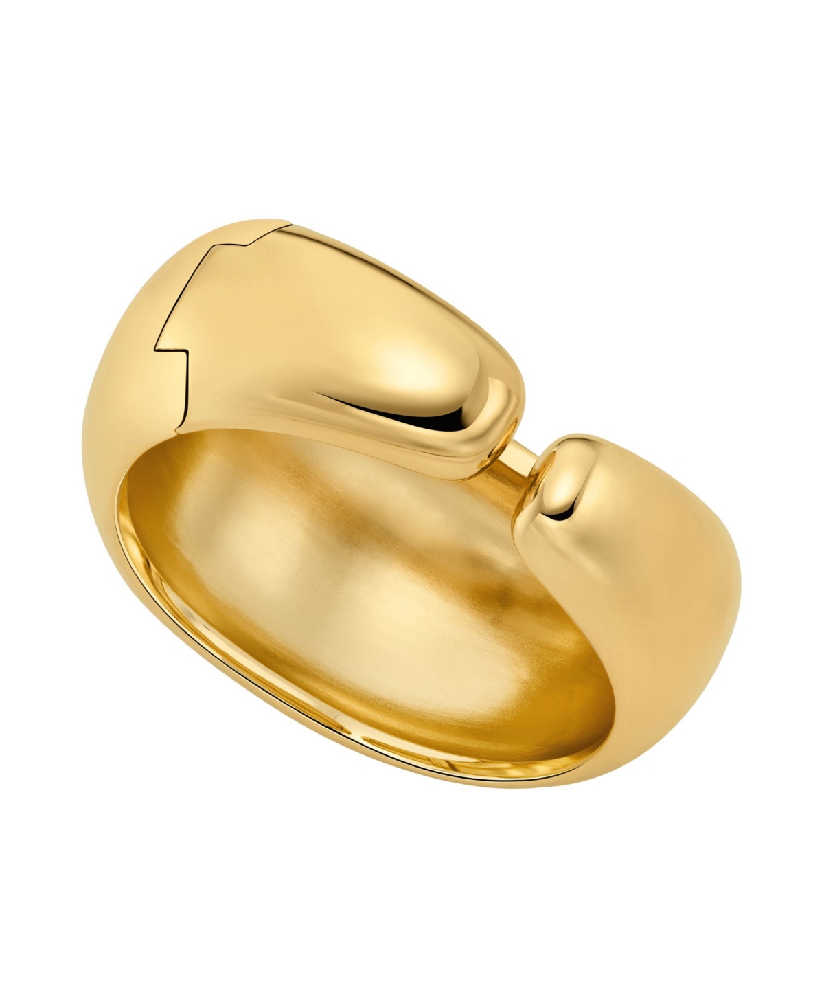 Michael Kors Brass Dome Cuff Bracelet