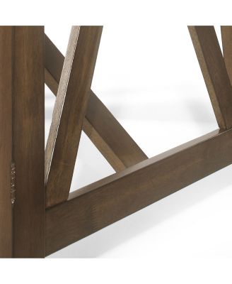 Streamdale Farmhouse Style Dining Table With Rubberwood Frame And Wood-Like Top