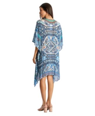 Women's V-neck Short Kaftan Dress