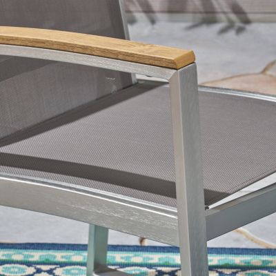 Streamdale Mid-Century Modern Outdoor Dining Chair