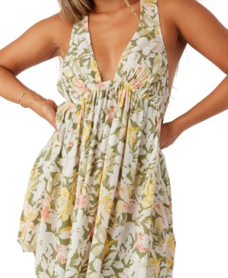 O'Neill Juniors' Saltwater Essentials Cover-Up Dress - Macy's