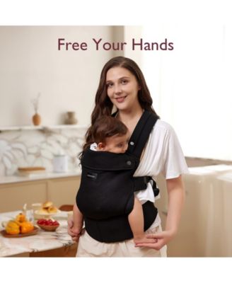 Ergonomic,Cozy and Lightweight - Baby Carrier Newborn to Toddler
