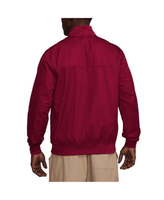 Men's Red USMNT Woven Bomber Full-Zip Jacket