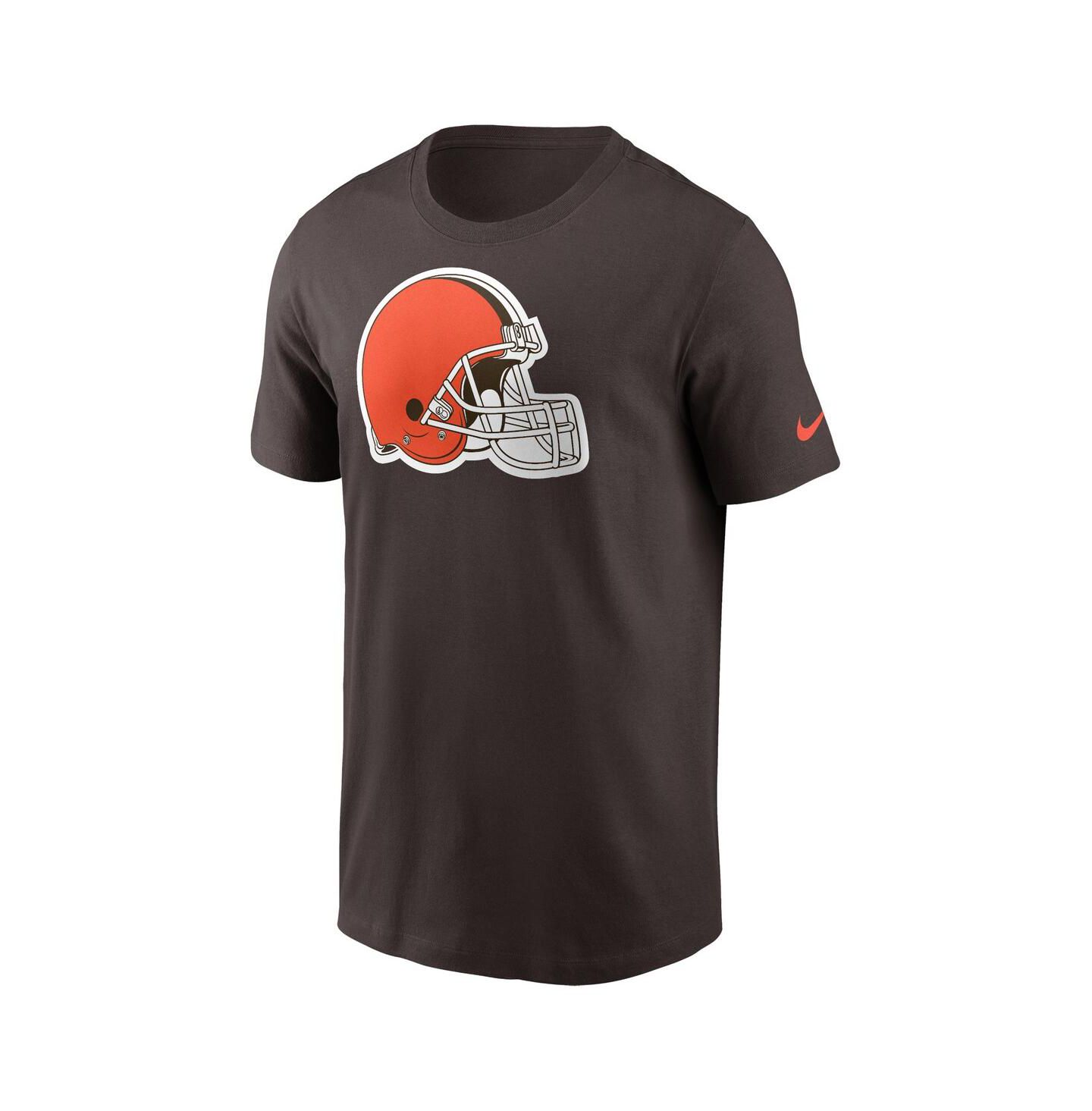 Мужская футболка Nike Brown Cleveland Browns Logo Essential — фото 2
