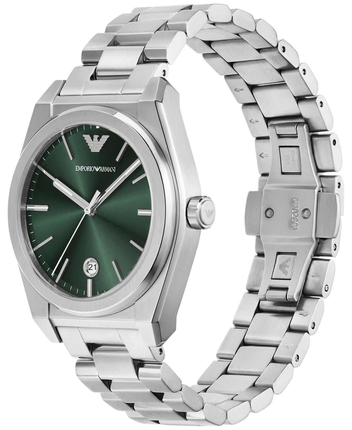 Emporio Armani Men's Stainless Steel Bracelet Watch 41mm In No Color