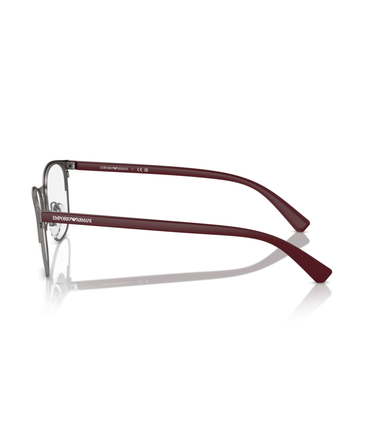 Emporio Armani Men's Eyeglasses, Ea1059 In Matte Gunmetal