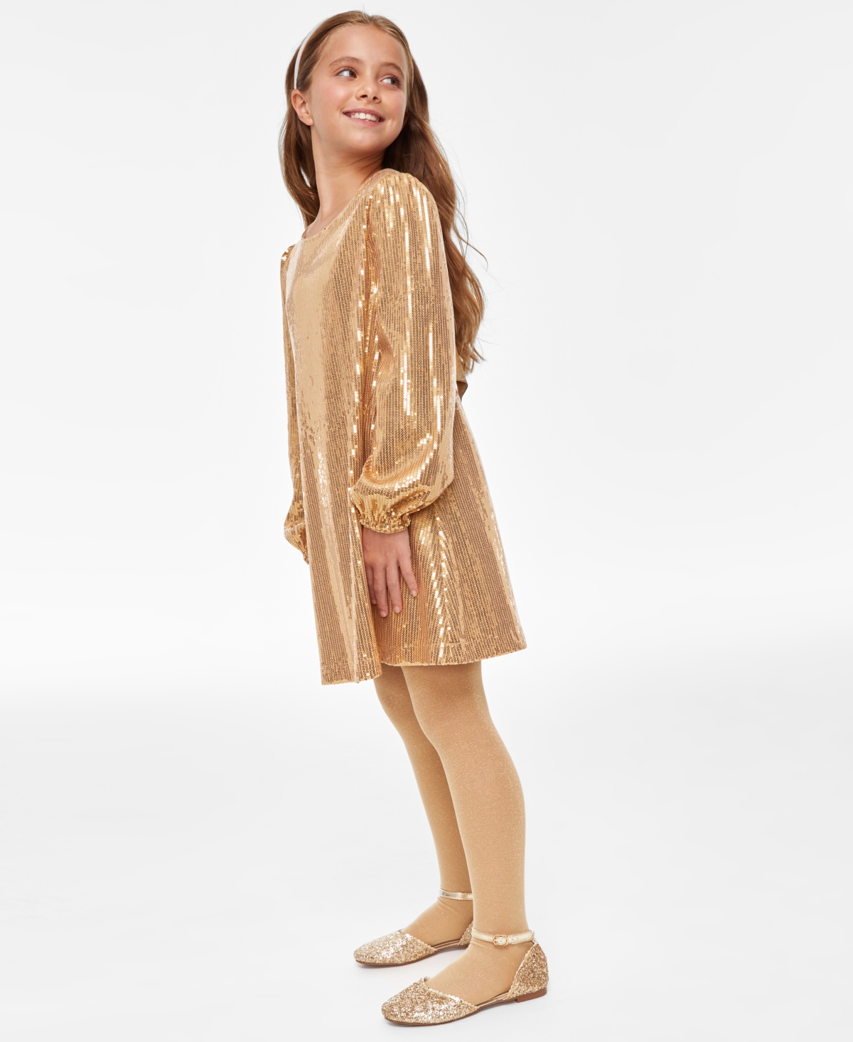 I.n.c. International Concepts Big Girls Mommy & Me Sequin Dress, Created for Macy's