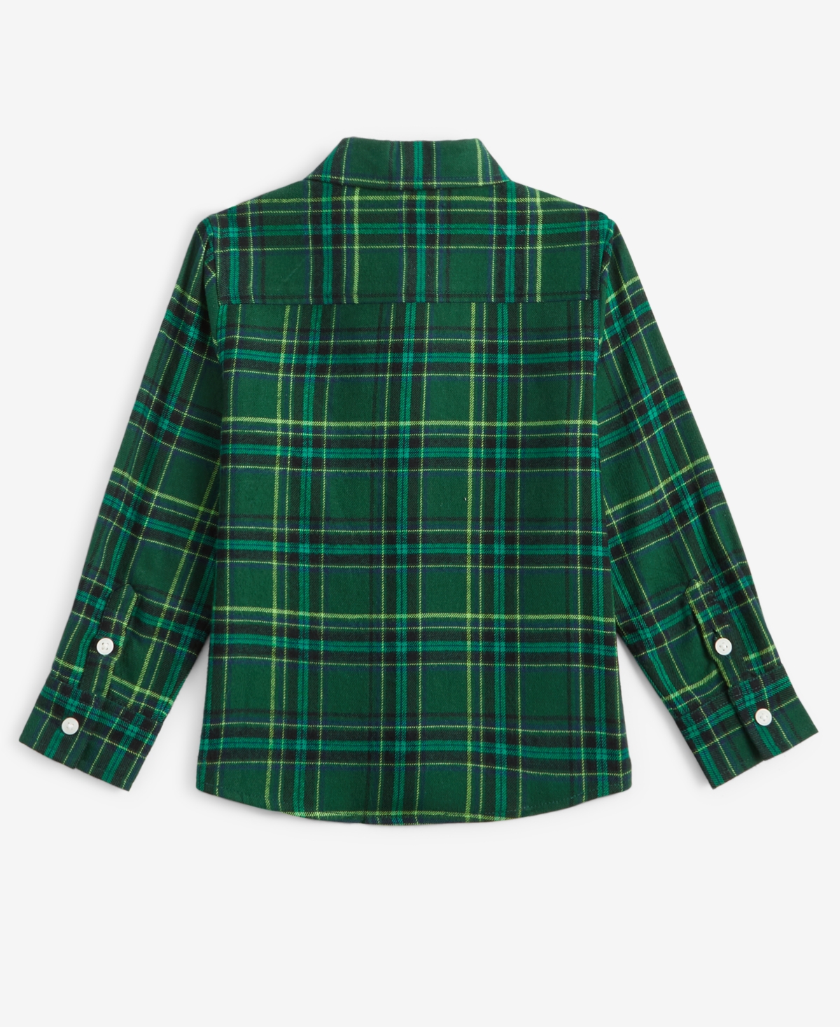 Epic Threads Toddler Boys Mary Plaid Flannel Shirt, Created for Macy's