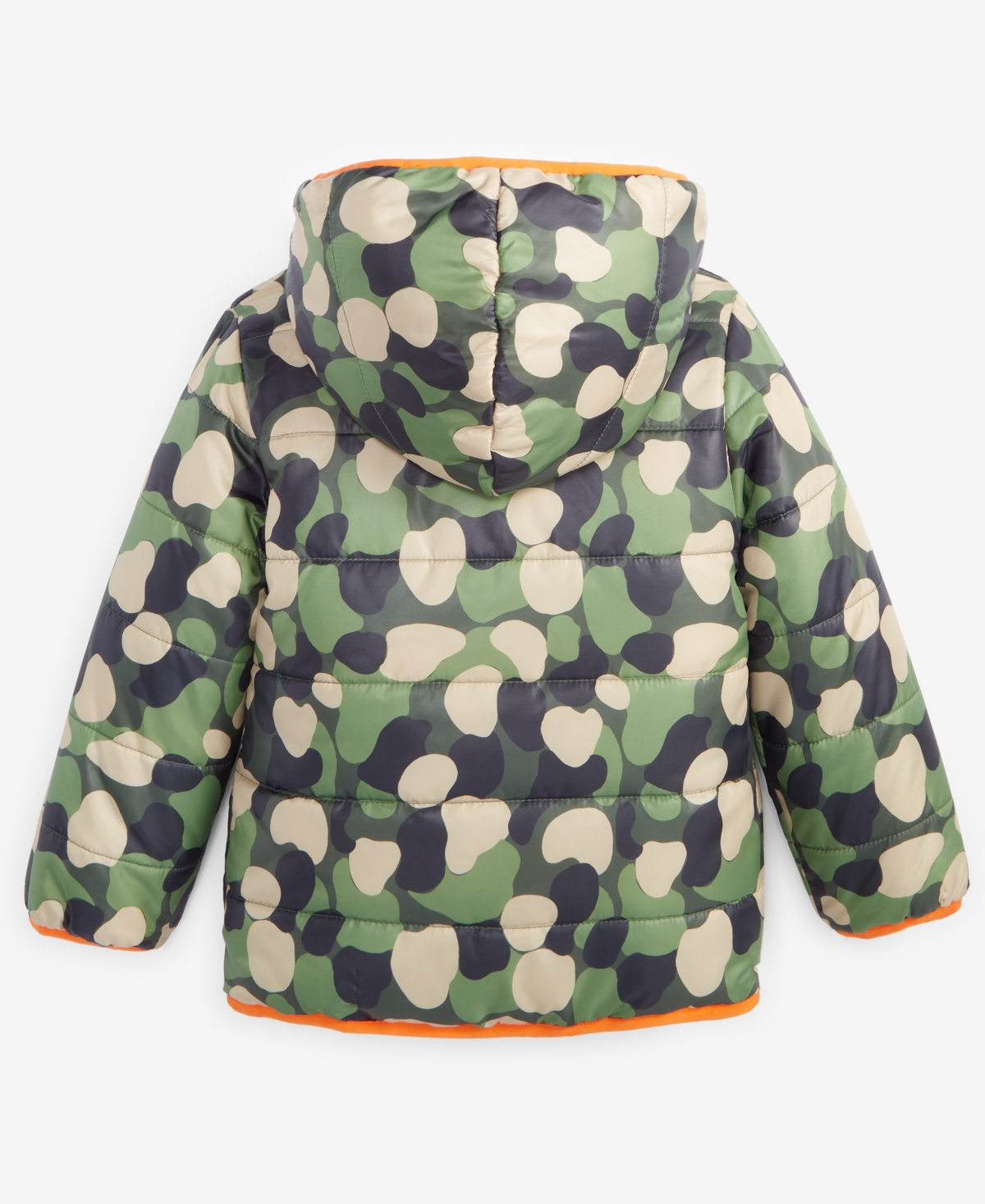 Epic Threads Toddler Boys Camo Reversible Puffer Jacket, Created for Macy's