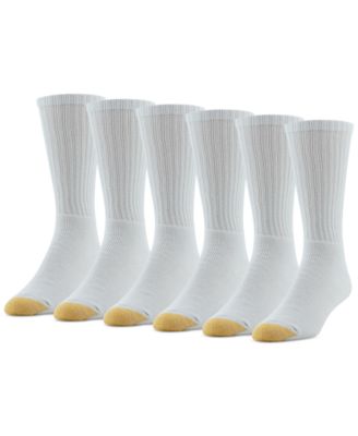 Men's 6-Pack Casual Harrington Socks