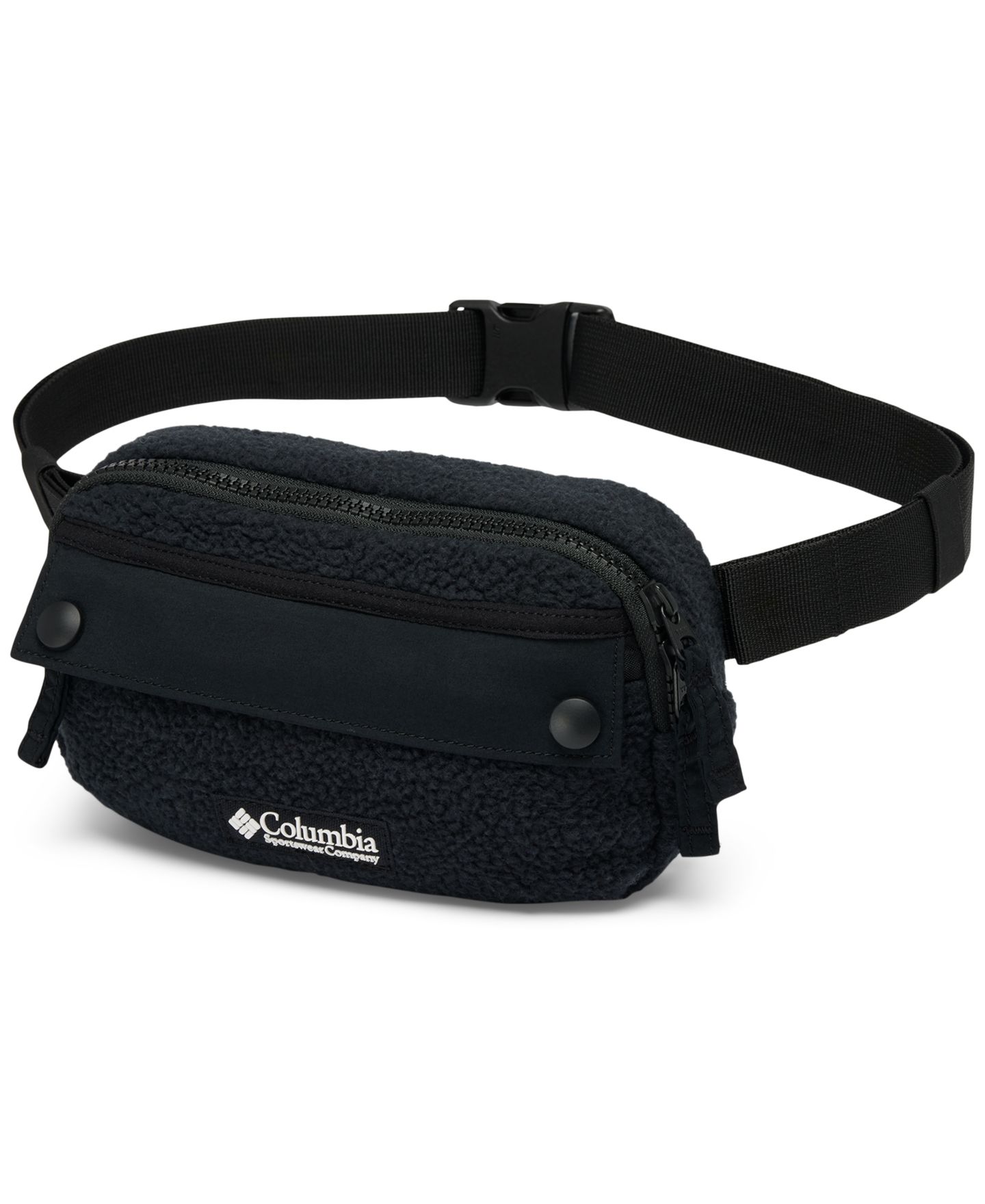 Женская сумка Columbia Helvetia II Fleece Hip Pack, цвет: Чёрный — фото 1