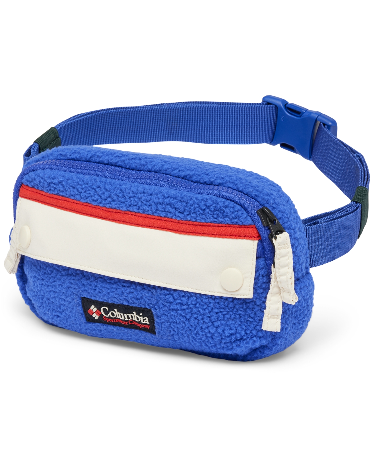 Women's Helvetia Ii Fleece Hip Pack - Clematis Blue, Chalk, Sail Red
