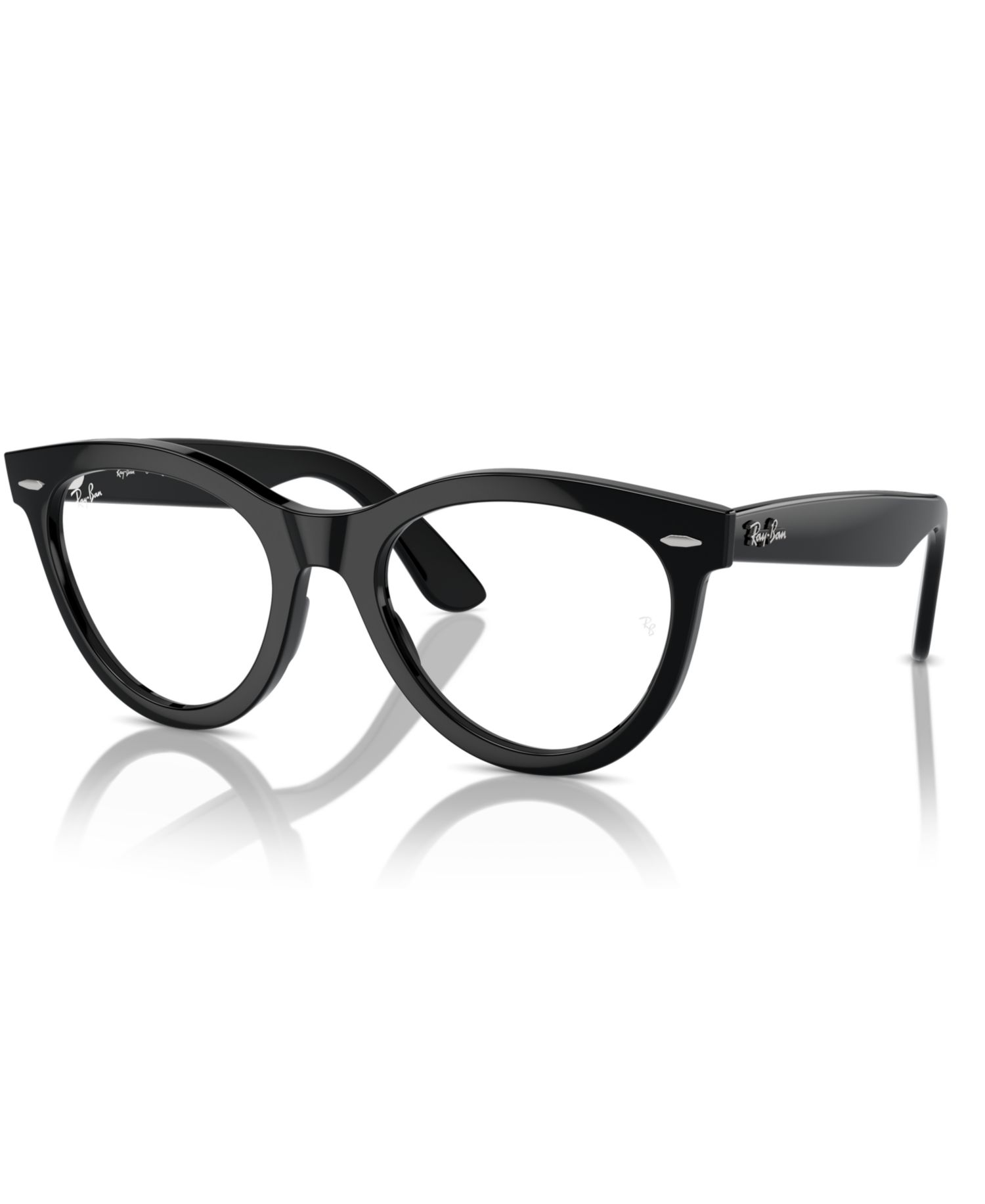 Unisex Round Plastic RB2241V Wayfarer Way Optics Eyeglasses