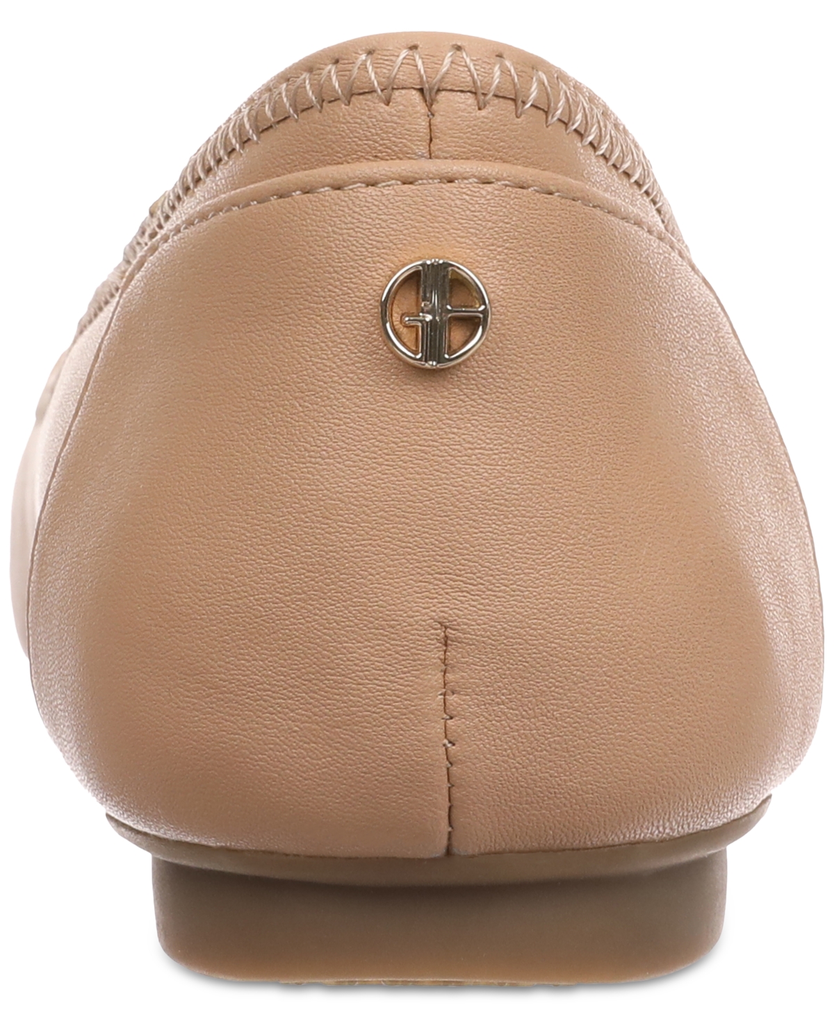 Giani Bernini Women's Taylee Memory Foam Cap Toe Ballet Flats, Created for Macy's -Black