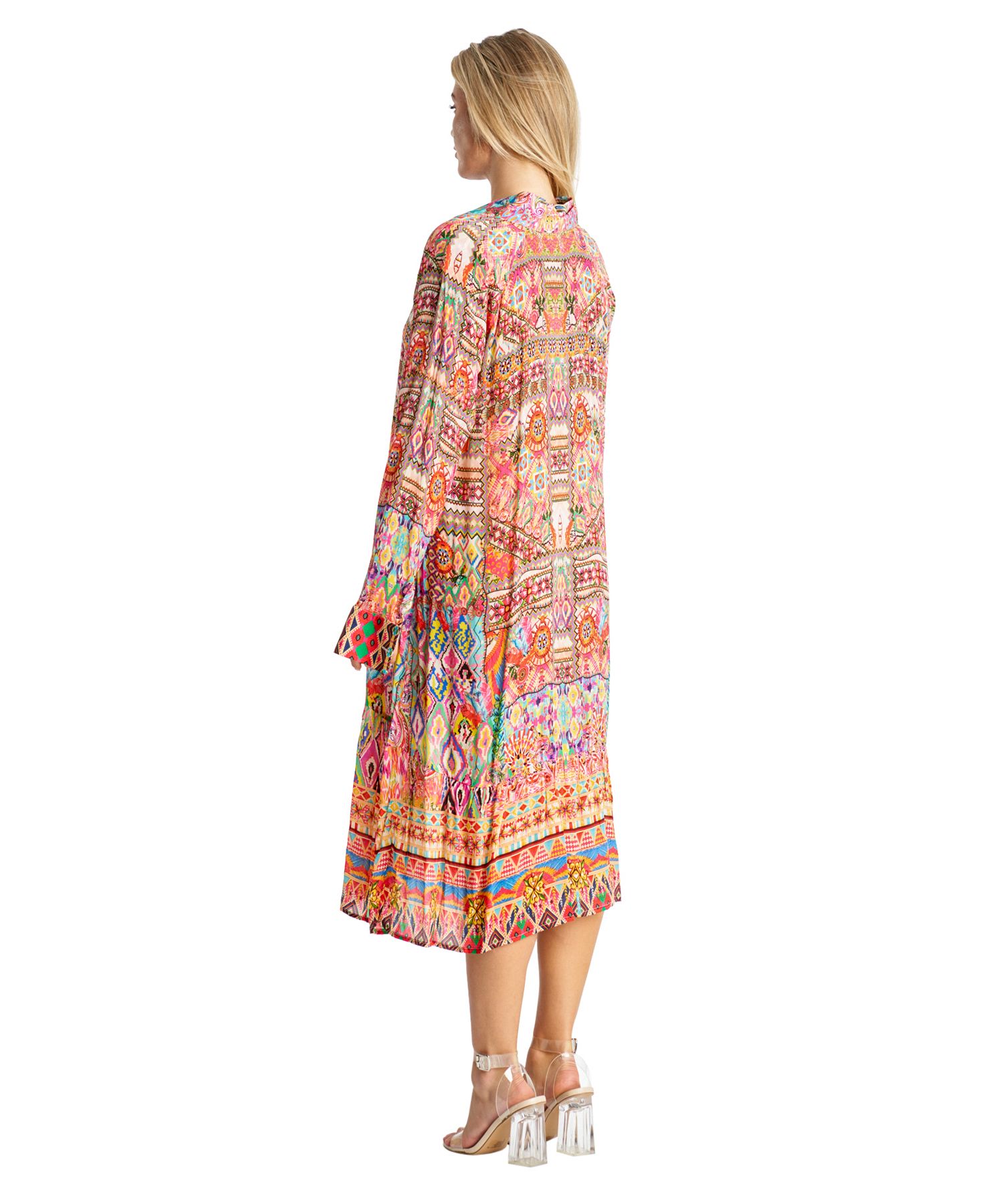 Women's Maxi Buttoned Overshirt