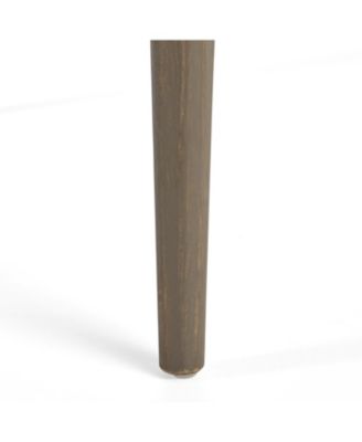 Modern Acacia Wood Square Dining Table