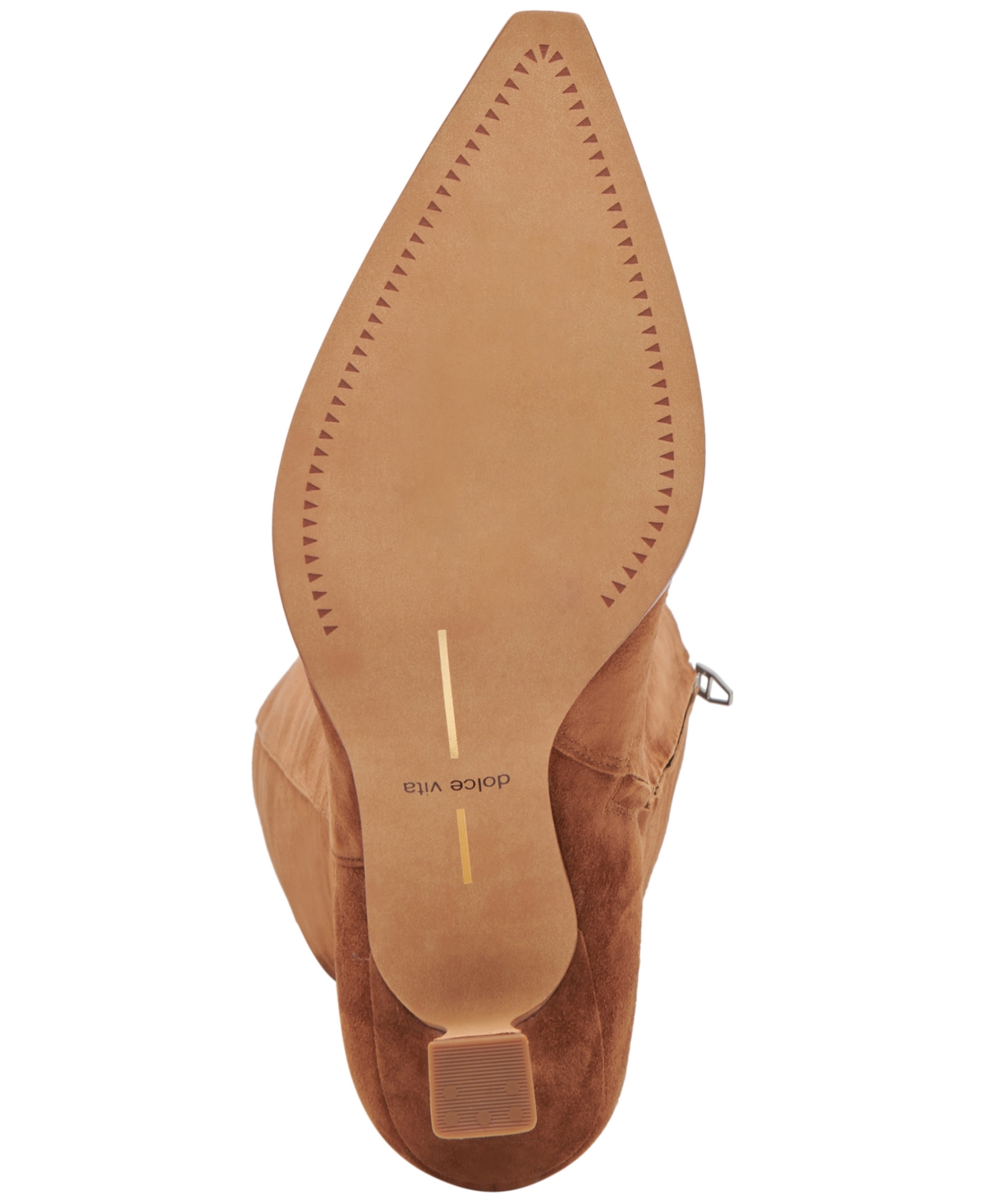 Dolce Vita Women's Auggie Wide-Calf Pointed-Toe Kitten-Heel Tall Dress Boots