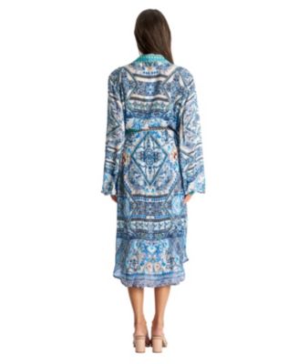 Women's Long Belted Overshirt