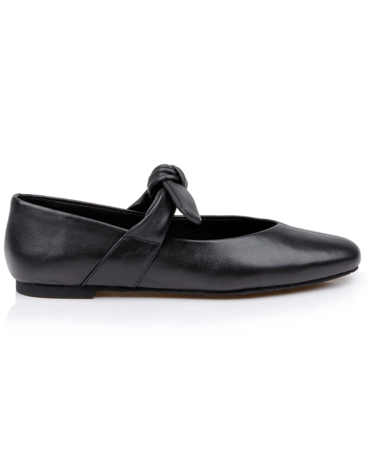 Jewel Badgley Mischka Women's Taylore Ballet Flats In Black Leather