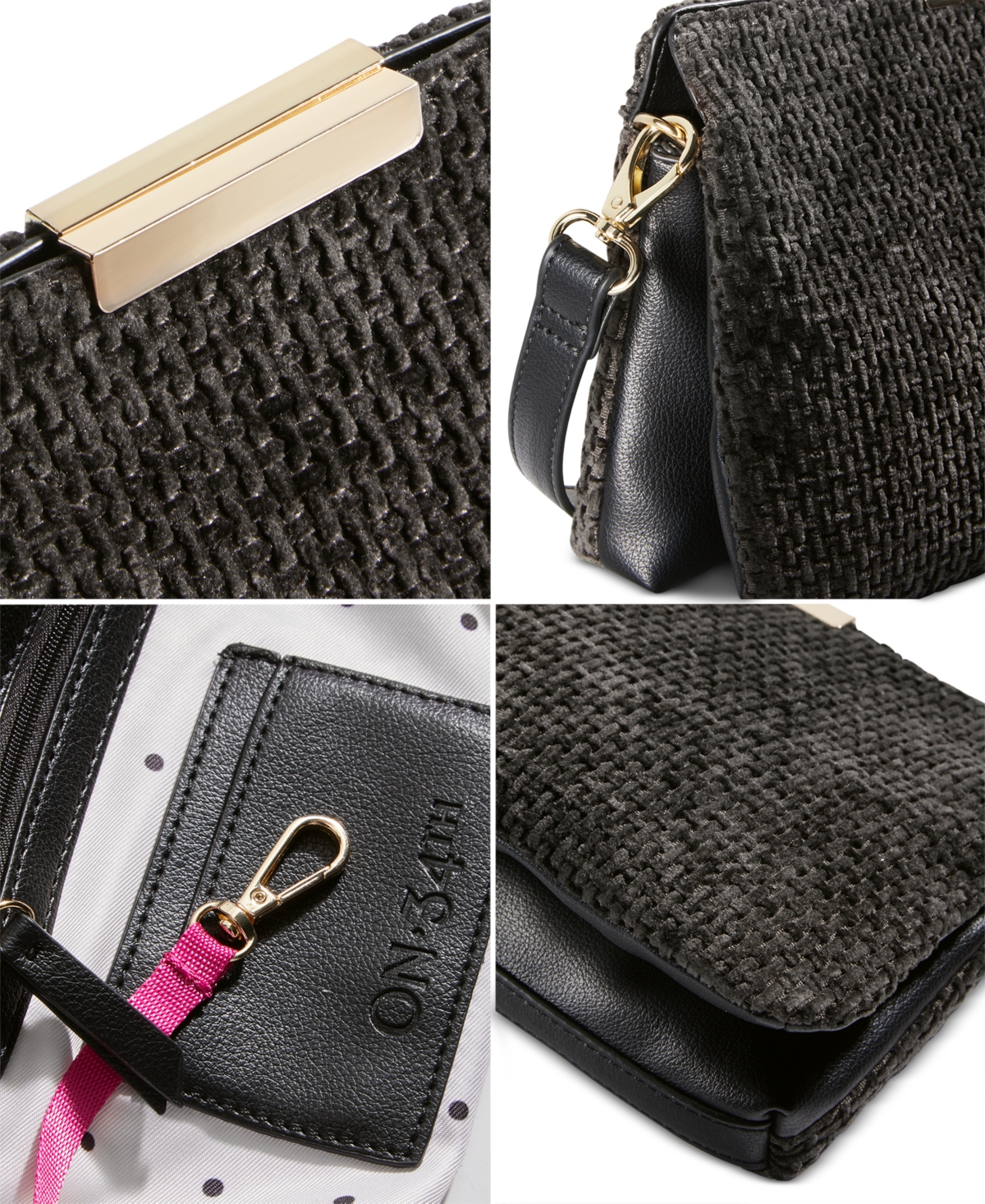 On 34th Reddelle Plush Crossbody, Created for Macy's