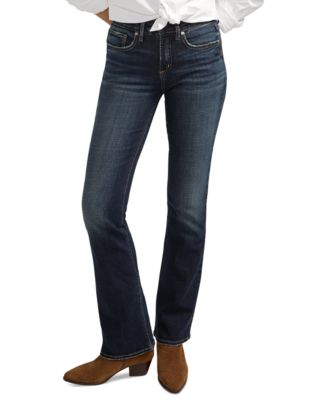 Silver Jeans Co. - Women's Suki Mid-Rise Curvy Slim Bootcut Jeans